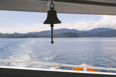 Indonesia, Bali, bell on a ferry - KNTF02753