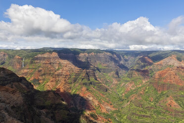 USA, Hawaii, Kauai, Waimea Canyon State Park, Blick über die Waimea-Schlucht - FOF10724