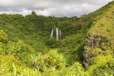 USA, Hawaii, Kauai, Wailua State Park, Opaekaa Falls - FOF10727