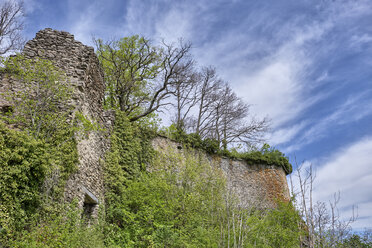 Deutschland, Baden-Württemberg, Landkreis Konstanz, Burgruine Hohenkraehen - ELF02014