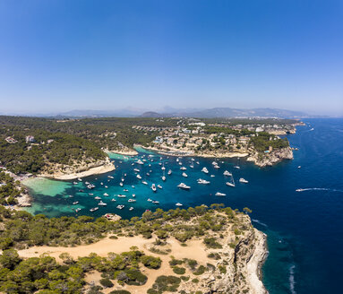 Spanien, Mallorca, Palma de Mallorca, Luftaufnahme der Region Calvia und El Toro, Portals Vells - AMF06924