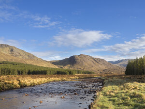 Großbritannien, Schottland, Nordwestliche Highlands, Fluss Oykel - HUSF00034