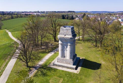 Germany, Augsburg, Bismarck Tower at Steppacher mountain - SIEF08621