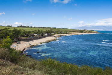 USA, Hawaii, Maui, Paai, Sandstrand, Hookipa Strandpark - RUNF01909