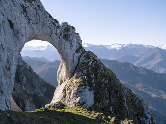 Spanien, Asturien, Pena Mea, Ojo de buey - LAF02267