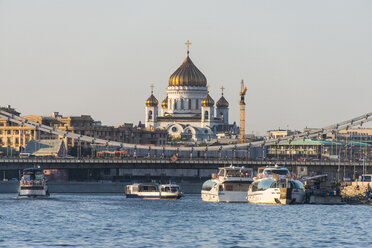 Russia, Moscow, Cathedral of Christ the Saviour - RUNF01963