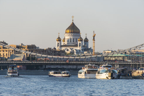Russland, Moskau, Christ-Erlöser-Kathedrale - RUNF01963