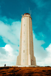 Lighthouse, Londrangar, Snaefellnes Westfjords, Iceland - CUF51237
