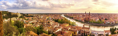 Italien, Verona, Stadtbild, lizenzfreies Stockfoto