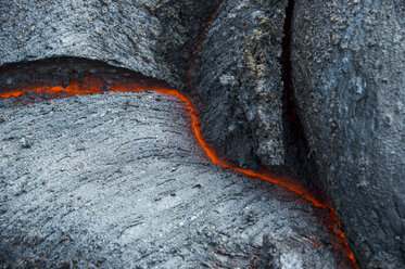 Active lava stream, Tolbachik volcano, Kamchatka, Russia - RUNF02033