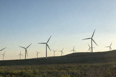 Spain, Andalusia, wind turbines - KBF00607