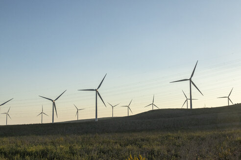 Spanien, Andalusien, Windkraftanlagen - KBF00607