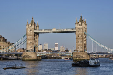 UK, London, Themse und Tower Bridge - MRF01989