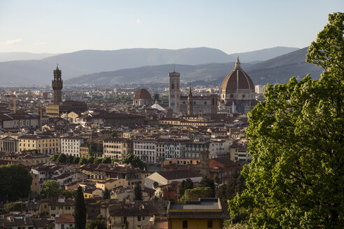 Blick auf Florenz, Florenz, Italien - MAUF02458