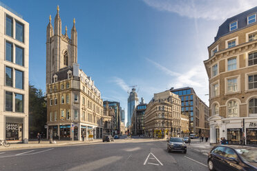 UK, London, City of London, Mansion House station, Queen Victoria Street - TAMF01465