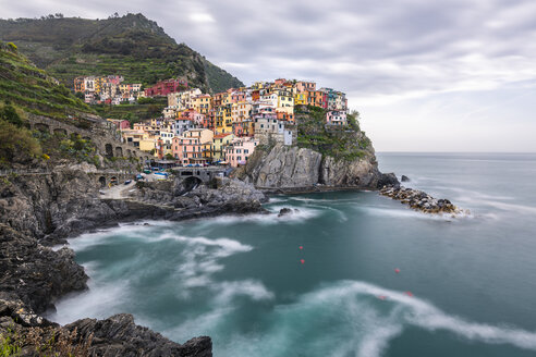 Manorola, Cinque Terre, Ligurische Riviera, Provinz La Spezia, Italien - STSF01977