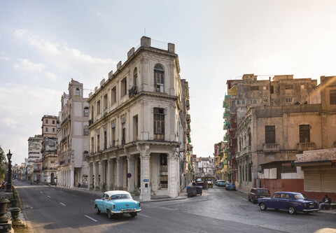 Stadtansicht von Centro Viejo, Havanna, Kuba, lizenzfreies Stockfoto