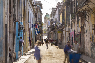 Straßenansicht in der Altstadt, Havanna, Kuba - HSIF00641