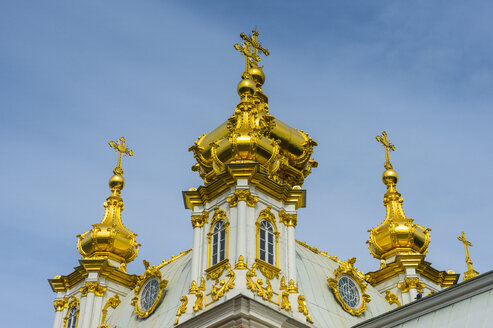 Detail der Kirche im Schloss Peterhof, St. Petersburg, Russland - RUNF02118