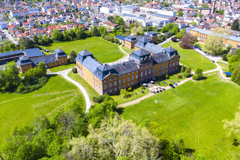 Ansicht von Schloss Löwenstein, Kleinheubach, Bayern, Deutschland - AMF07044