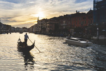 Canal Grande at sunset, Venice, Italy - WPEF01554