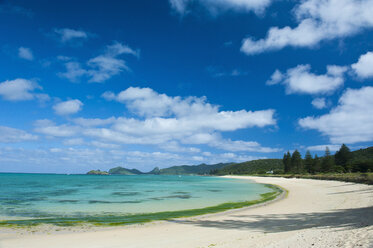 White sand beach on Lord Howe Island, New South Wales, Australia - RUNF02172