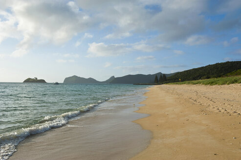 Verlassener Strand auf Lord Howe Island, Neusüdwales, Australien - RUNF02178