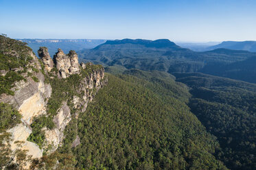 Die felsigen Klippen der Blue Mountains, New South Wales, Australien - RUNF02191