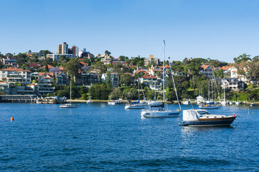 Sailing boats in the harbour of Sydney, New South Wales, Australia - RUNF02218