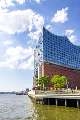 Blick auf die Elbphilharmonie, Hamburg, Deutschland - PUF01554