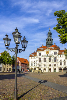 Blick auf das Rathaus, Lüneburg, Deutschland - PUF01564