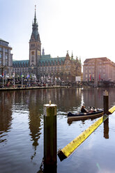 View to city hall, Hamburg, Germany - PUF01569