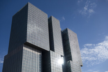 Glass front of an office building, Rotterdam, Netherlands - LHF00643