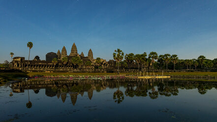 Blick auf die Tempelanlage Angkor Wat, Siem Reap, Kambodscha - TOVF00129