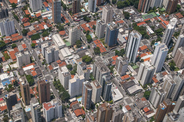 Aerial view of Sao Paulo, Brazil - RUNF02328