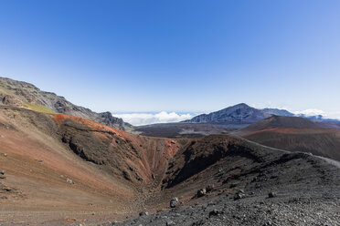 Krater Kalu'uoka'o'o, Sliding Sands Trail, Vulkan Haleakala, Haleakala National Park, Maui, Hawaii, USA - FOF10797