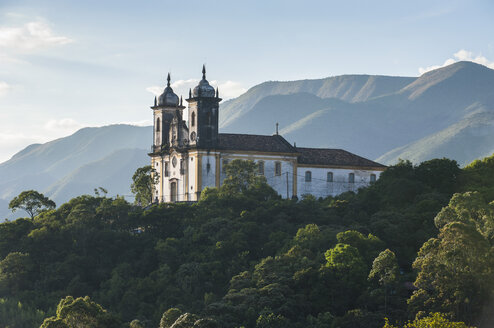 Kirche Nossa Senhora do Carmo im Unesco-Weltkulturerbe, Outo Preto, Minas Gerais, Brasilien - RUNF02333