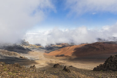 Krater des Haleakala im Haleakala-Nationalpark, Maui, Hawaii - FOF10810