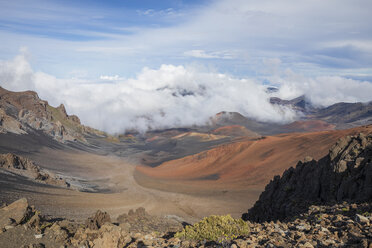 Krater des Haleakala im Haleakala-Nationalpark, Maui, Hawaii - FOF10811