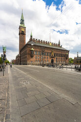 Rathaus von Kopenhagen im Sommer, Dänemark - TAMF01547