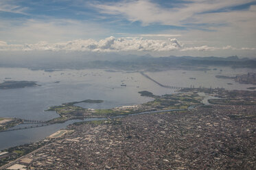 Aerial view of Rio de Janeiro, Brazil - RUNF02371