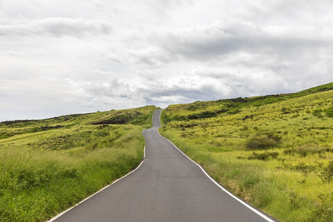 Piilani Highway, Maui, Hawaii, USA, lizenzfreies Stockfoto