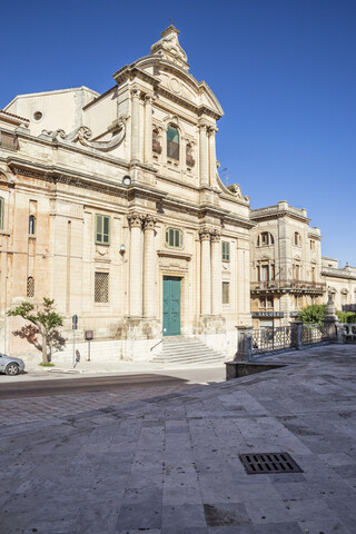 Theater Piccolo Teatro della Badia, Ragusa, Sicily, Italy stock photo