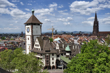 Historisches Schwabentor, Freiburg, Deutschland - ELF02021