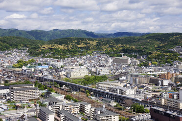 Japanisches Stadtbild aus der Luft - MINF11127