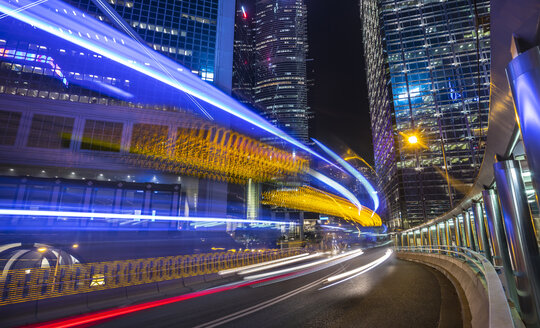 Hong Kong Central at night, Hong Kong, China - HSIF00702