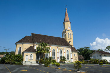 Lutherische Kirche in der deutschsprachigen Stadt Pomerode, Brasilien - RUNF02420