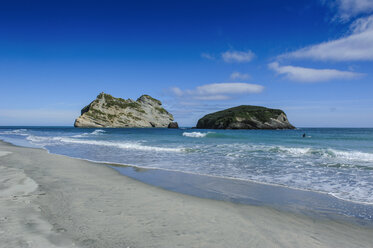 Archway Islands, Wharariki Beach, Südinsel, Neuseeland - RUNF02433