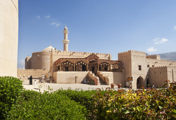 Qaboos-Moschee und Geschenkeladen, Nizwa, Oman - WWF05056