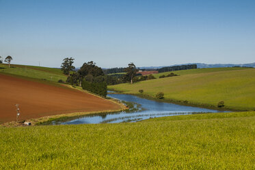 Farmland in der Nähe des Wilsons Promontory National Park, Victoria, Australien - RUNF02518